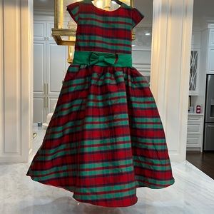 Holiday plaid dress